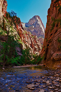 Approaching the Narrows in Zion National Park fine art nature prints