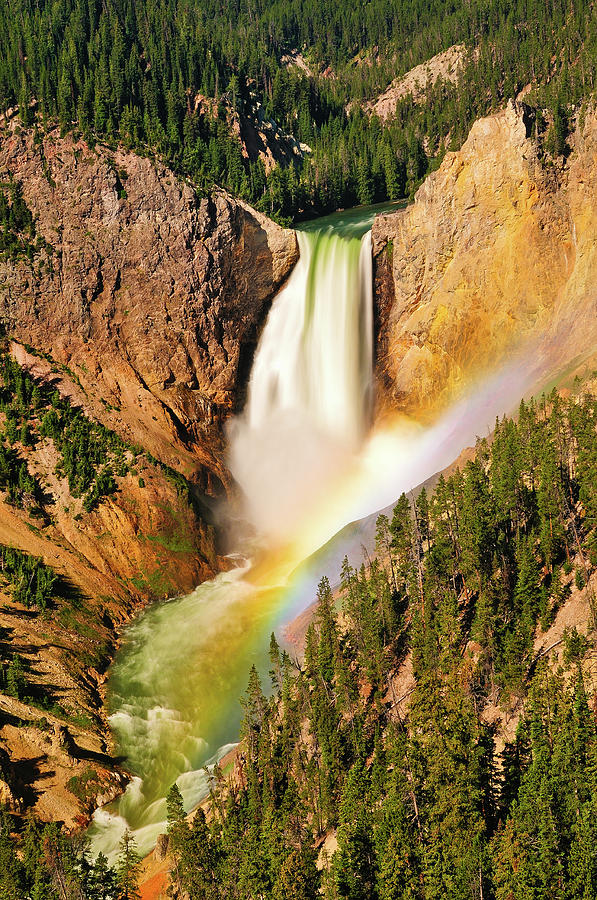 Lower Falls in Yellowstone National Park fine art nature prints