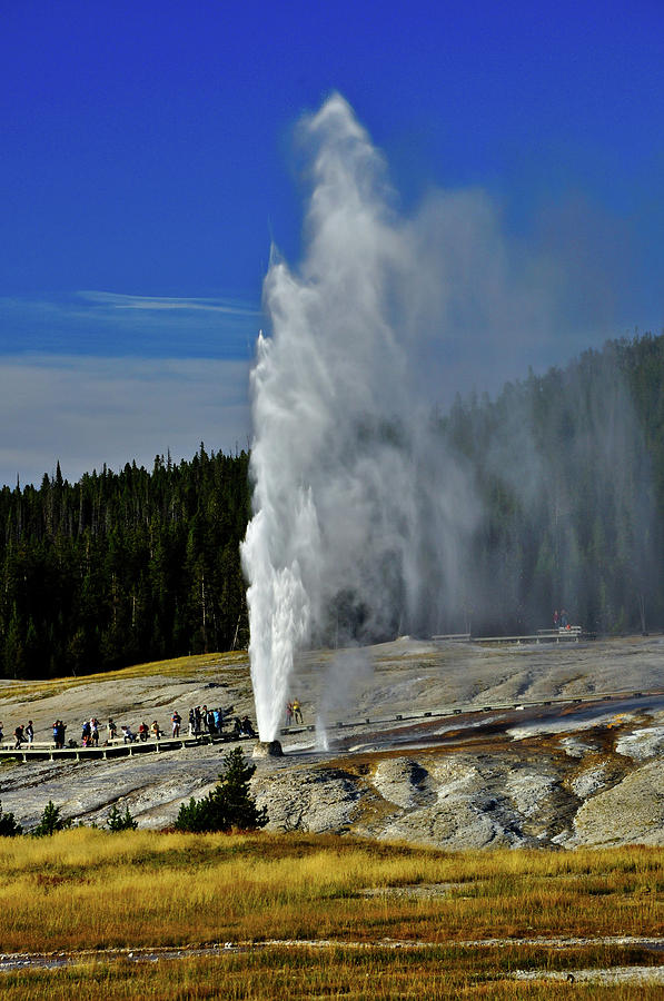 Yellowstone Beehive Geyser fine art nature prints