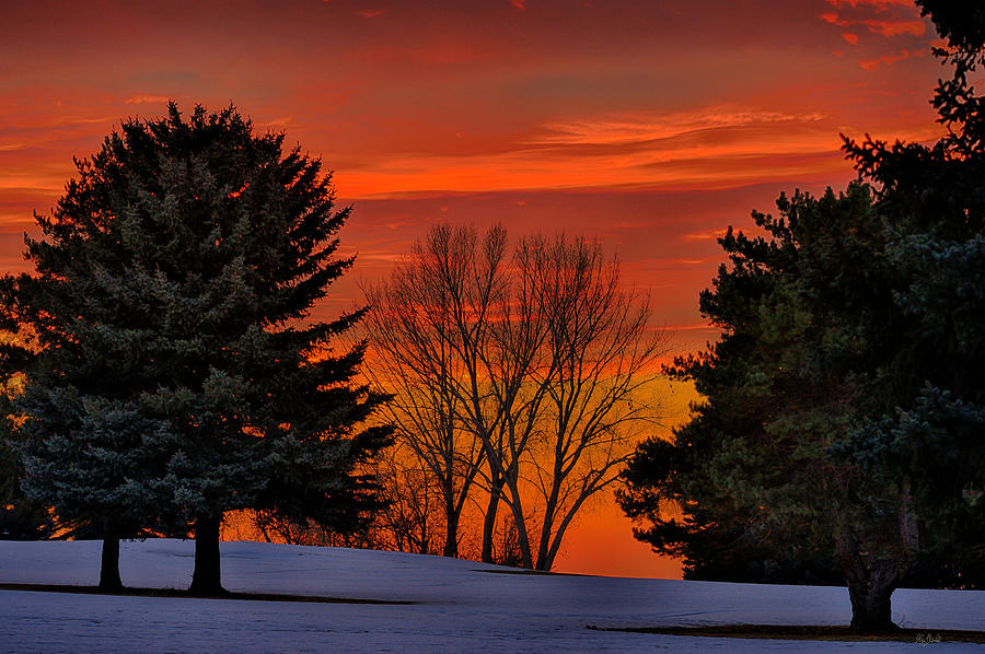 Fire in the Sky evening sunset fine art nature prints