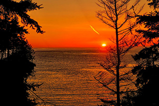 Juan de Fuca Sunset fine art nature prints