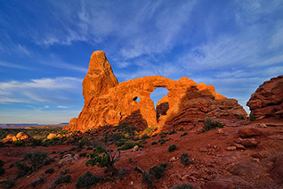 Turret Arch Landscape in Arches National Park fine art nature prints