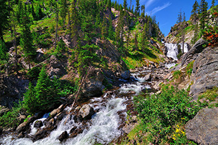 Yellowstone Mystic Falls fine art nature prints
