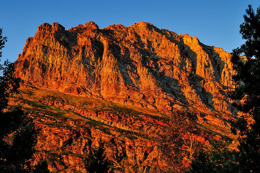 Glacier National Park Last Light fine art nature prints