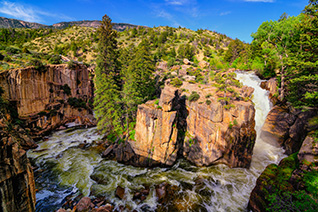 Wyoming Shell Falls fine art nature prints