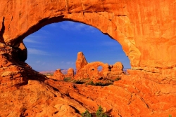 Turret Arch Through The North WIndow