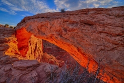 Mesa Arch Oblique View