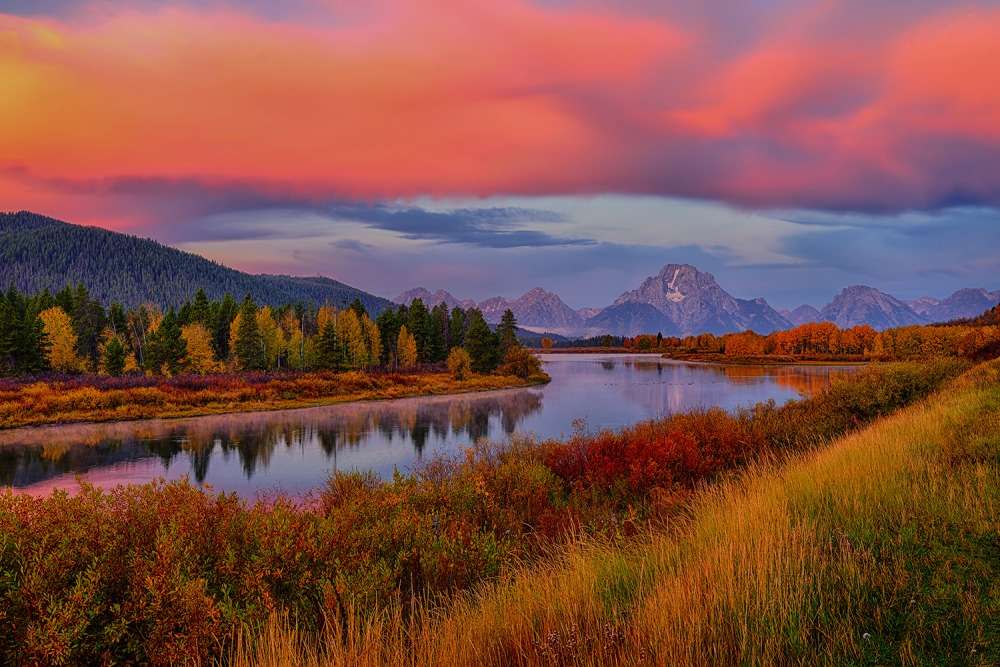 Autumn Dawn at Oxbow Bend Limited Edition