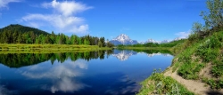 Oxbow Bend Spring Panorama