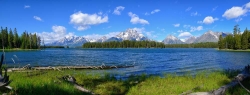 Half Moon Bay Teton Panorama