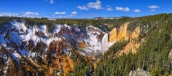 Yellowstone Canyon Panorama