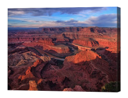 Dead Horse Point Sunrise Canvas Print