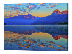 Redfish Lake Reflections Canvas Print